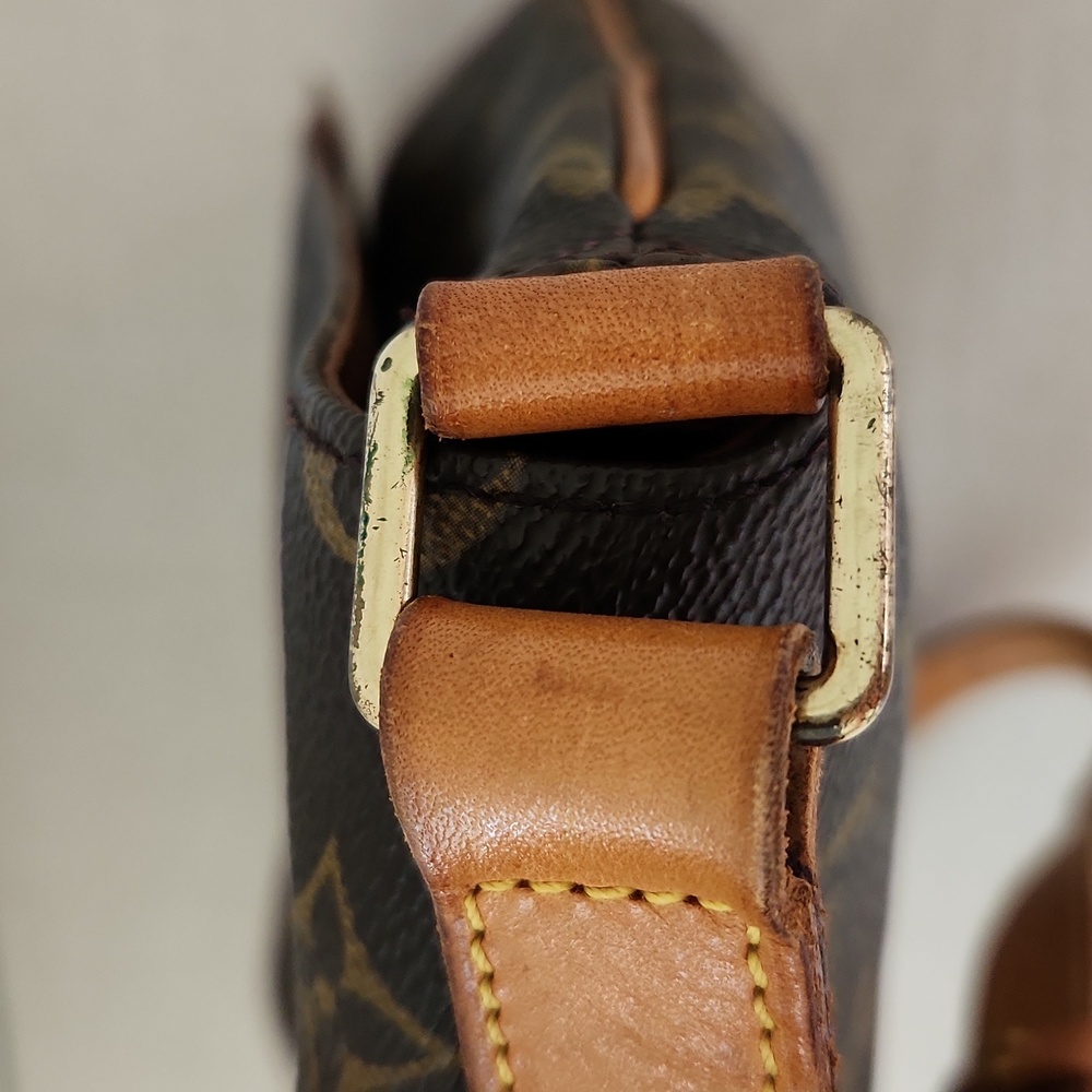 Louis Vuitton Brown and Tan Monogram Crossbody Bag - Picture 7 of 15